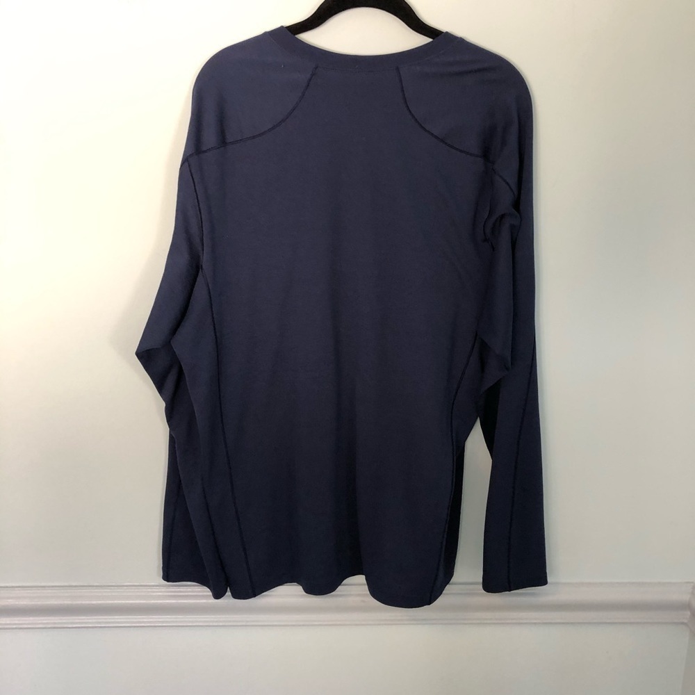 Patagonia Blue Capilene 3 Long sleeve Pullover - Picture 3 of 6